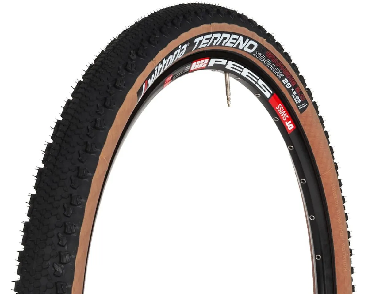 Vittoria Tires|Terreno Tubeless Mountain Tire (Tan Wall) (29") (2.25") (Graphene 2.0/Race)
