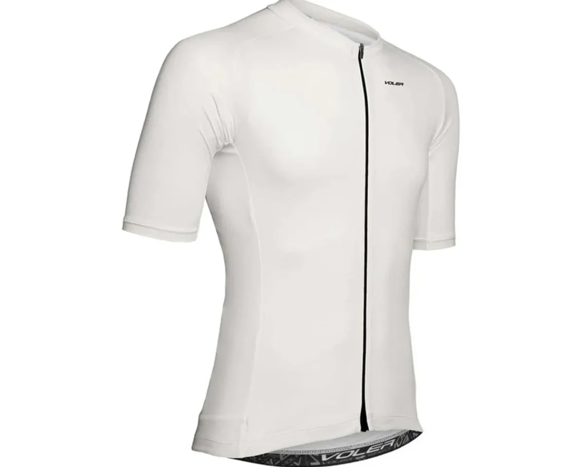 Voler Jerseys|Summer Essentials|M. Velocity Air Solid Short Sleeve Jersey (Salt) (XL)