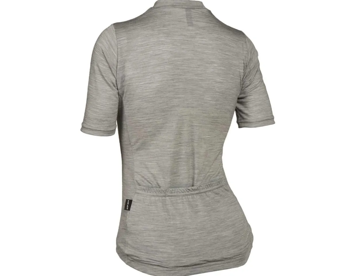 Voler Clothing Sale|Jerseys|Women's Lightweight Merino Short Sleeve Jersey (Heather Grey) (XS)