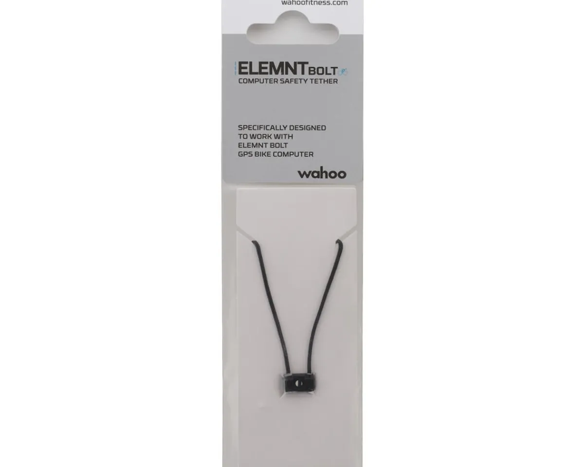Wahoo Fitness Bike Computers|ELEMNT BOLT & ROAM Tether (Black)