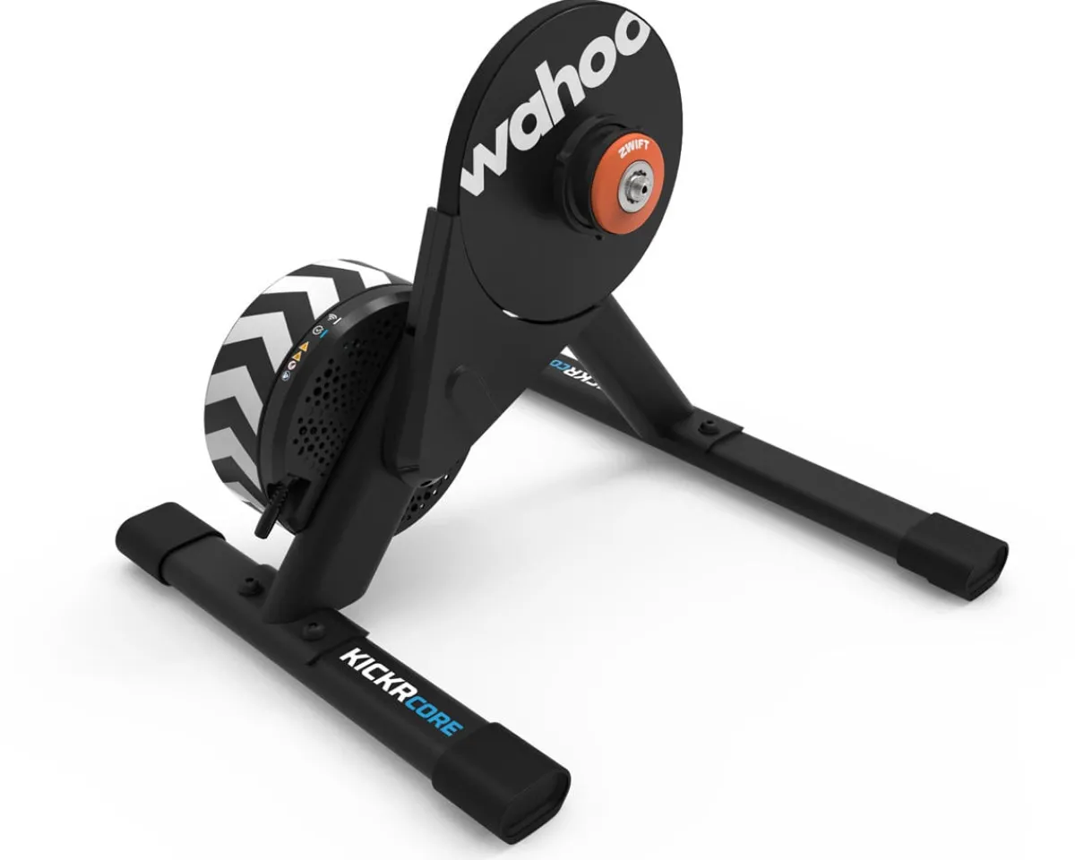 Wahoo Fitness Indoor Trainers|KICKR CORE 2 Smart Trainer (Black) (w/ Zwift Cog & Click)