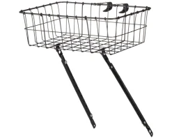 Wald Racks, Fenders, & Trailers|1372 Bolt-On Front Basket (Gloss Black)