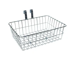 Wald Racks, Fenders, & Trailers|137 Bolt-On Front Basket (Silver)