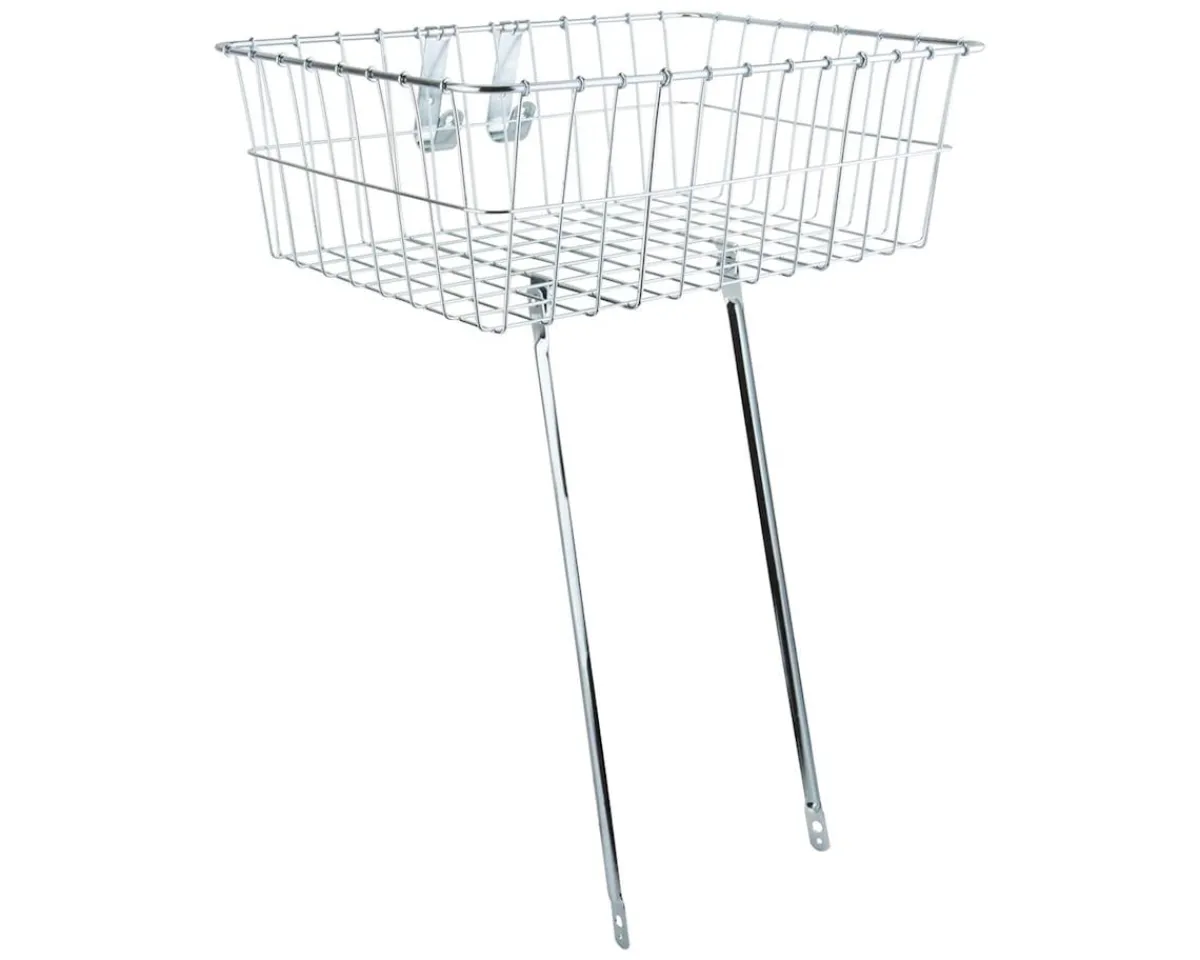 Wald Racks, Fenders, & Trailers|139 Bolt-On Front Basket (Silver)