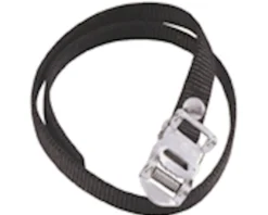Wellgo Pedals & Cleats|Standard Toe Straps (Black) (Pair)