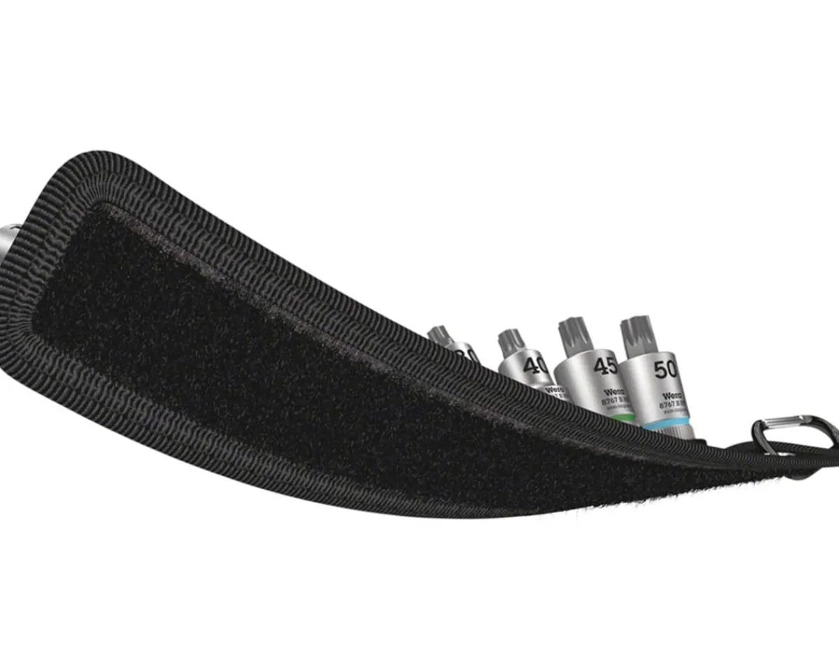 Wera Tools|Belt B 3 Torx HF Zyklop Bit Socket Set With Holding Function (3/8" Drive) (9 Pieces)