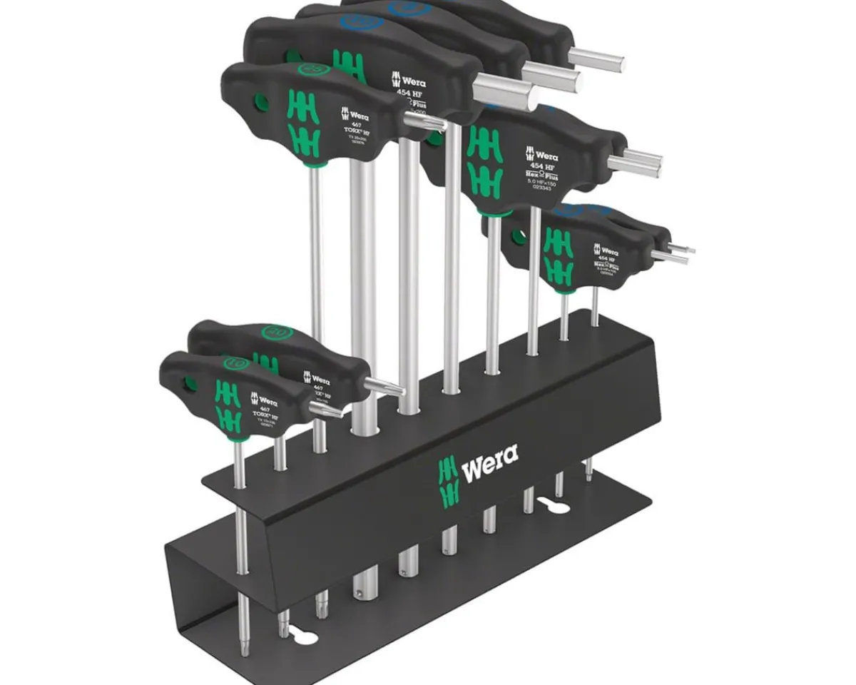 Wera Tools|Bicycle Set 6 (HF T-Handle Hex Wrench Set)