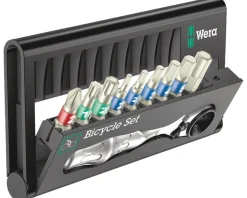 Wera Tools|Bicycle Set 9 (Mini Bit Ratchet & Bits Tool Set)