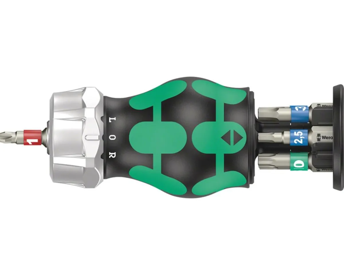 Wera Tools|Bicycle Set 5 (Stubby Ratchet & Bits Tool Set)