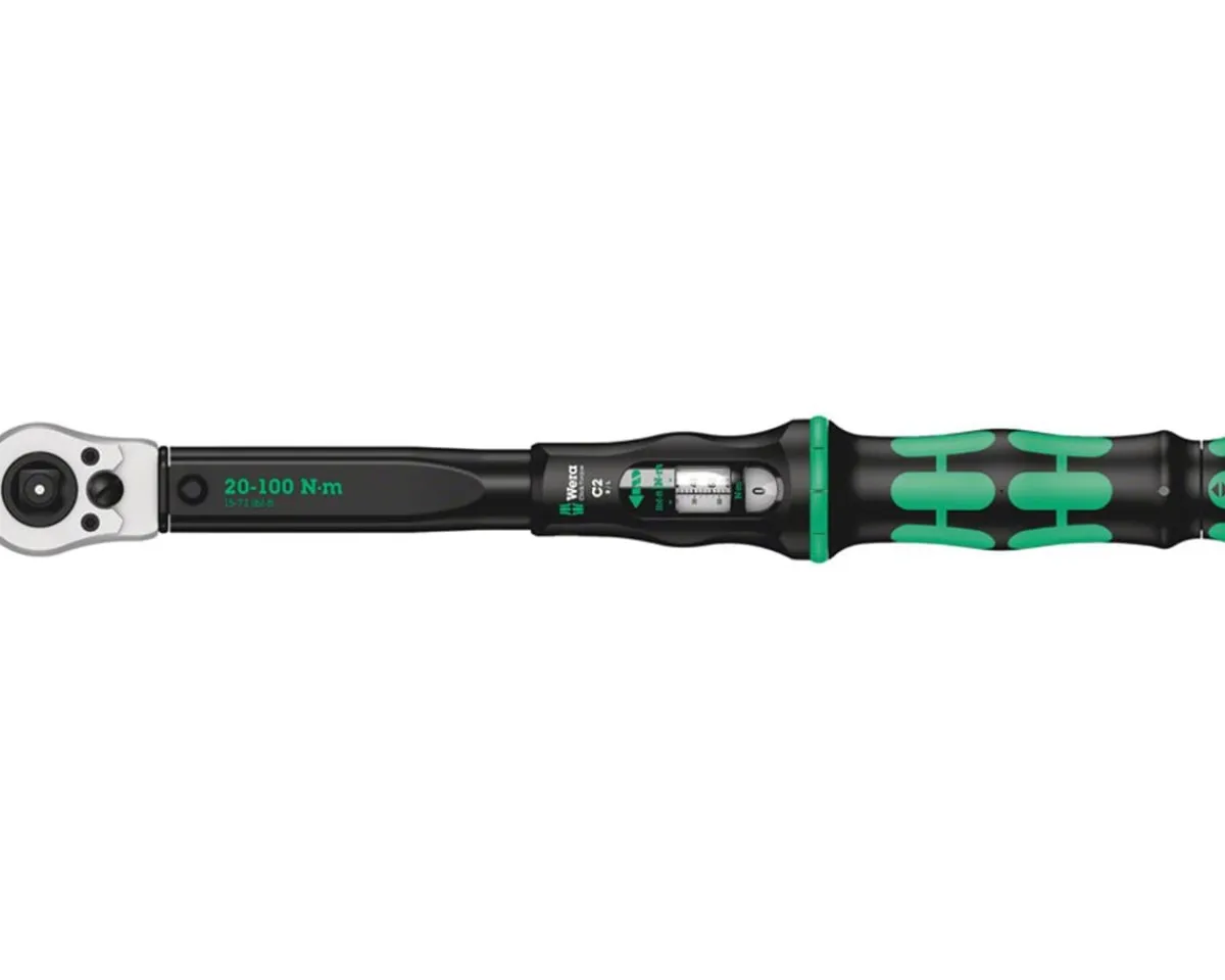 Wera Tools|Click-Torque C 2 Push R/L Adjustable Torque Wrench (20-100 Nm)