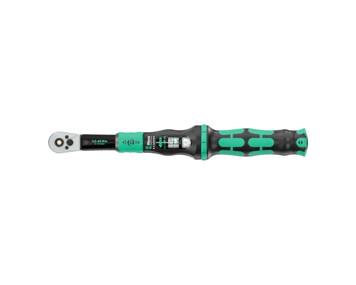 Wera Tools|Click Torque Lock A 6 R/L Torque Wrench (2.5-25 Nm)