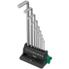 Wera Tools|950/9 Hex-Plus Chrome 8 L-Key Wrench Set (Metric)