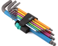 Wera Tools|950/9 Hex-Plus Multicolor L-Key Wrench Set (Metric)