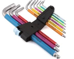 Wera Tools|Holiday Shopping|3950/9 Hex-Plus Multicolor L-Key Wrench Set (Metric) (Stainless)