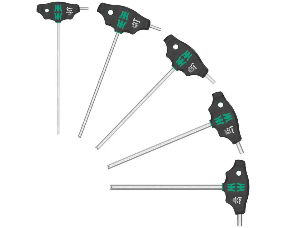 Wera Tools|454/4 HF SHK T-Handle Driver Set 1