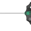 Wera Tools|454 HF T-Handle Hexagon Screwdriver (Hex-Plus) (100mm) (3mm) (w/ Holding Function)