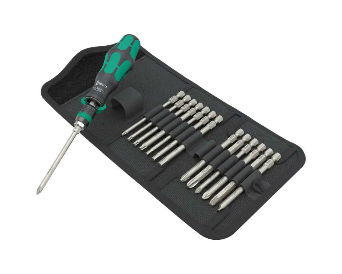 Wera Tools|Kraftform Kompakt 838 RA-R M Ratcheting Screwdriver Set