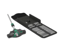 Wera Tools|Kraftform Kompakt 400 RA T-Handle Ratchet Set 1 (17 Pieces)