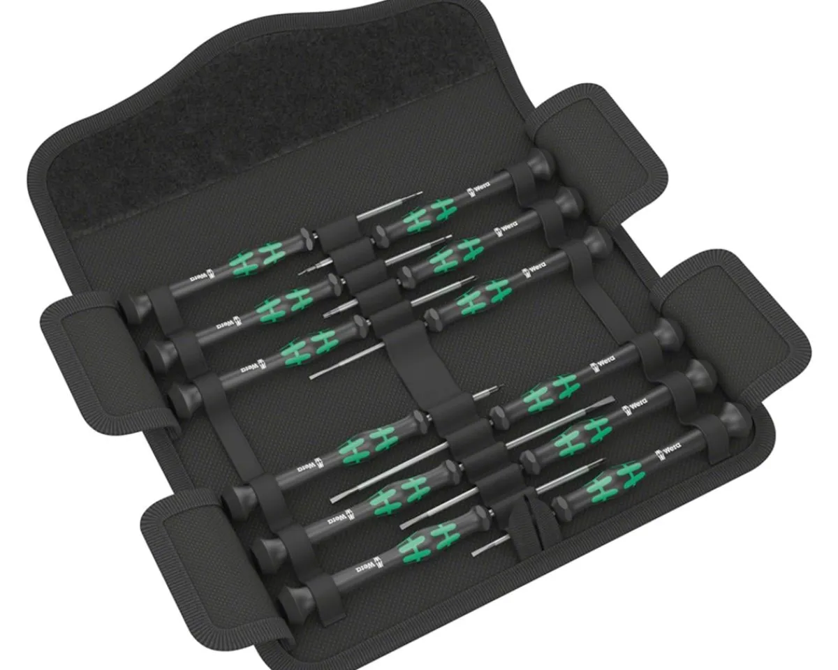 Wera Tools|Kraftform Micro 12 Universal 1 Screwdriver Set (12 Piece)