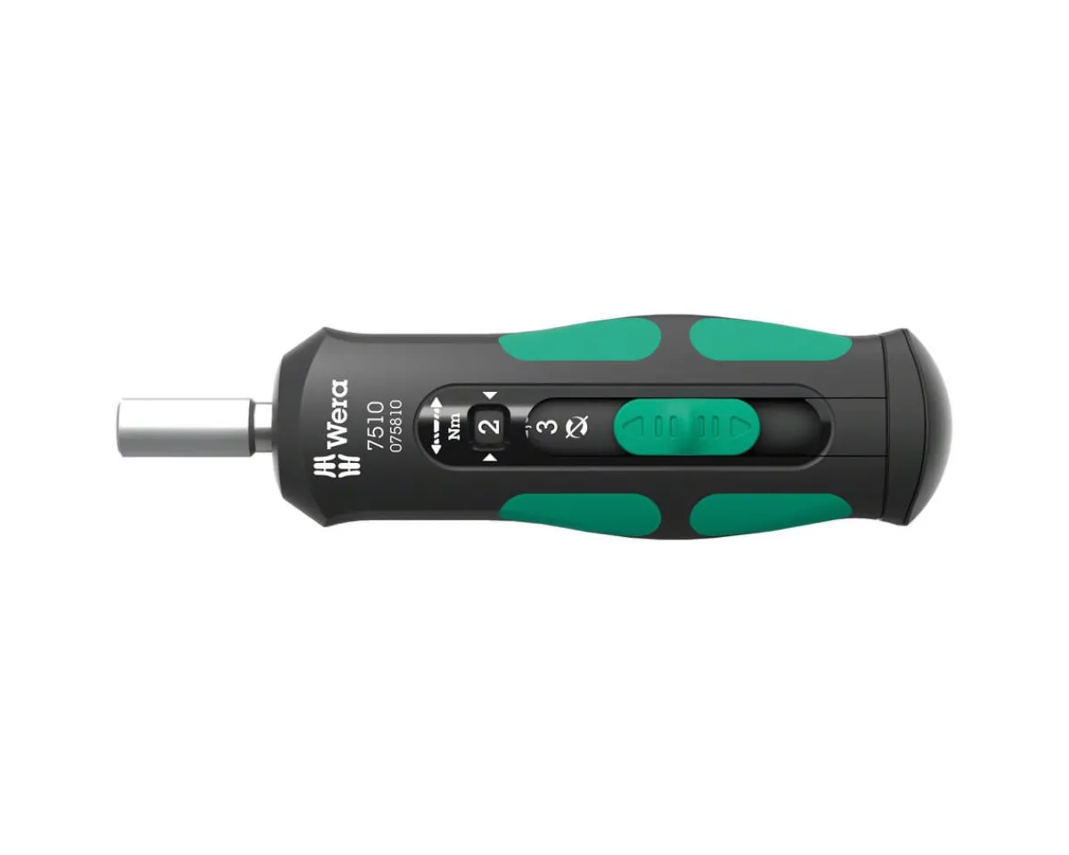 Wera Tools|7510 Kraftform Safe-Torque Screwdriver (1.0, 1.5, 2.0, 2.5, 3.0 Nm)