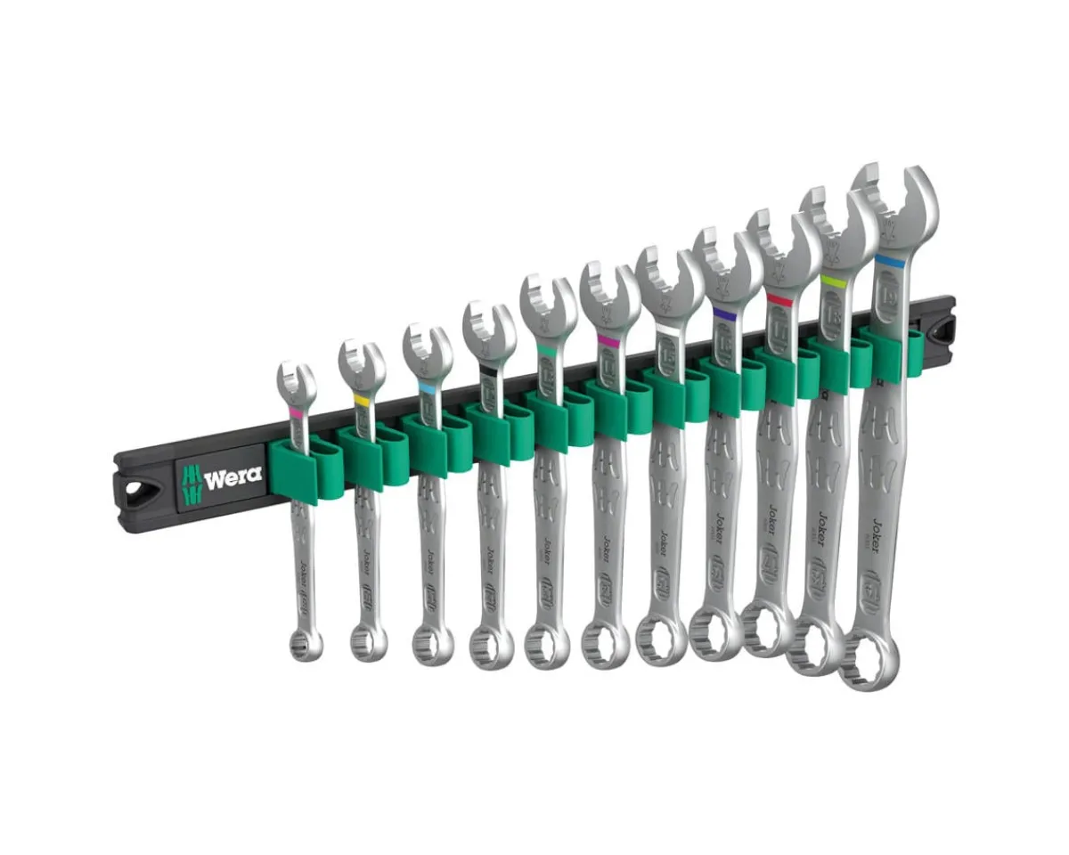 Wera Tools|9640 Mag Rail 6003 Joker Spanner Wrench Set (11-Piece)