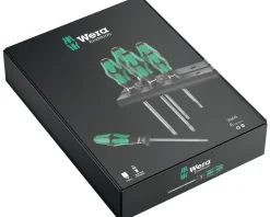 Wera Tools|334/6 Rack Screwdriver Set (Kraftform Plus Lasertip & Rack)