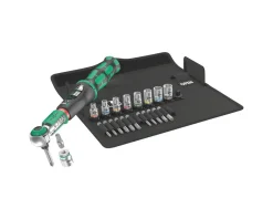 Wera Tools|Safe-Torque A 2 Torque Wrench Set 1 (1/4" Hexagonal) (2-12 Nm) (23 Pieces)