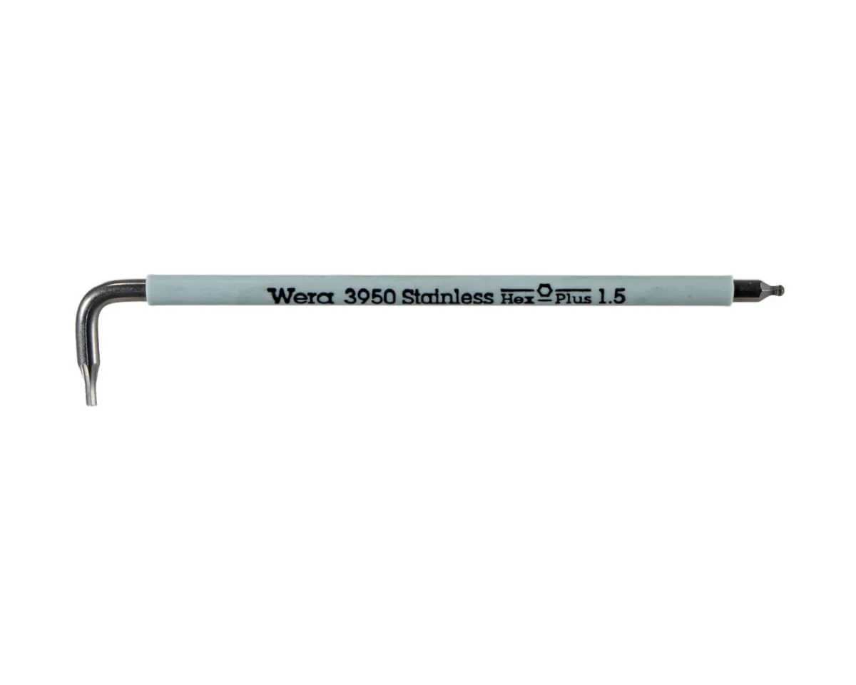 Wera Tools|3950 SPKL Multicolor Stainless L-Key Hex Wrench (1.5mm)