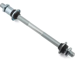 Wheel Master Wheels & Parts|Axle Set (Silver) (3/8 x 26 x 126 x 175) (Rear) (6/7 Speed)