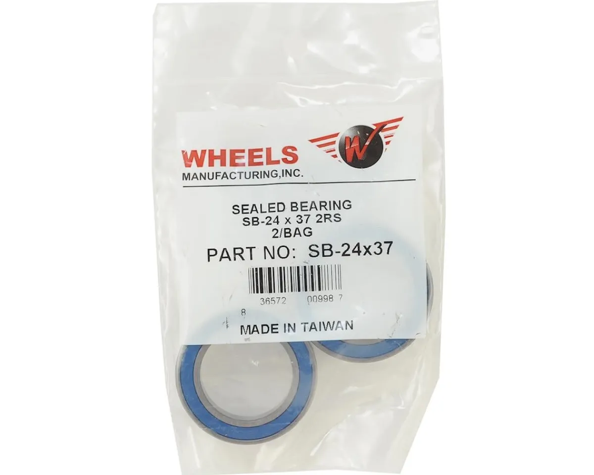 Wheels Manufacturing Bearings|Bottom Brackets & Parts|Enduro 2437 ABEC-3 Sealed Bearing (24 x 37) (Pair)