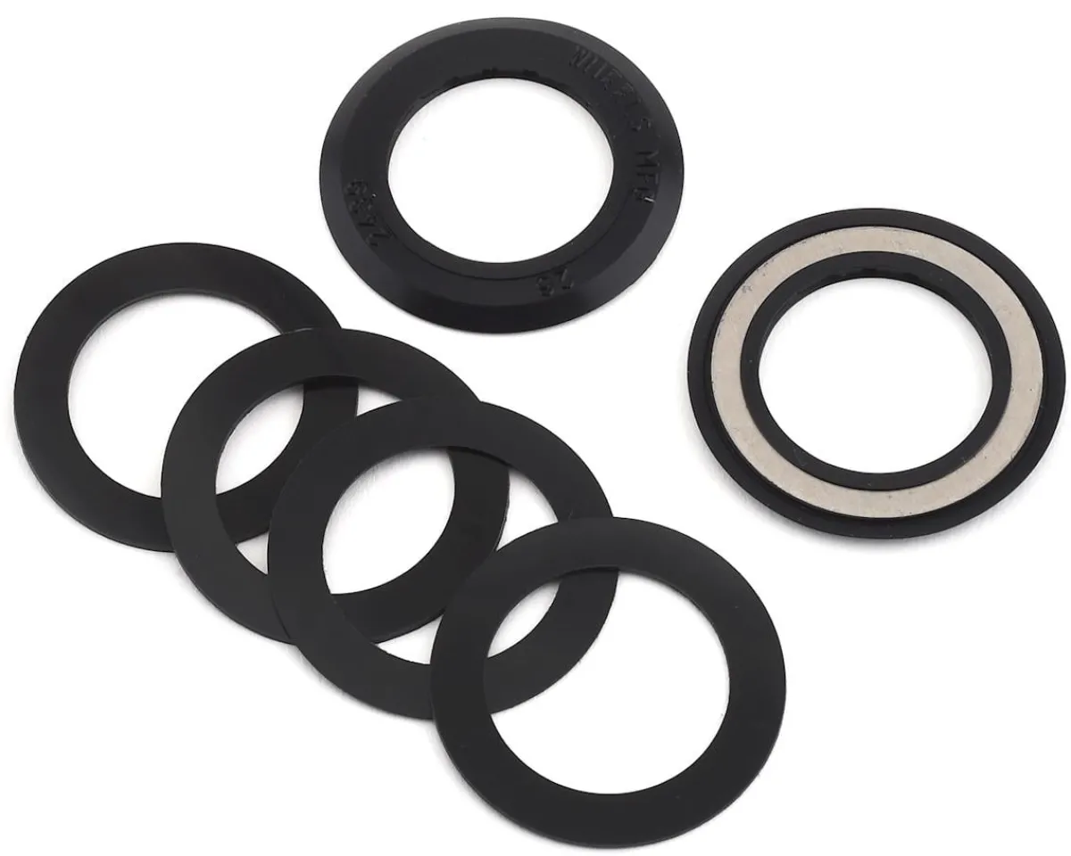Wheels Manufacturing Bottom Brackets & Parts|24mm Bottom Bracket Spacer Pack (Black)
