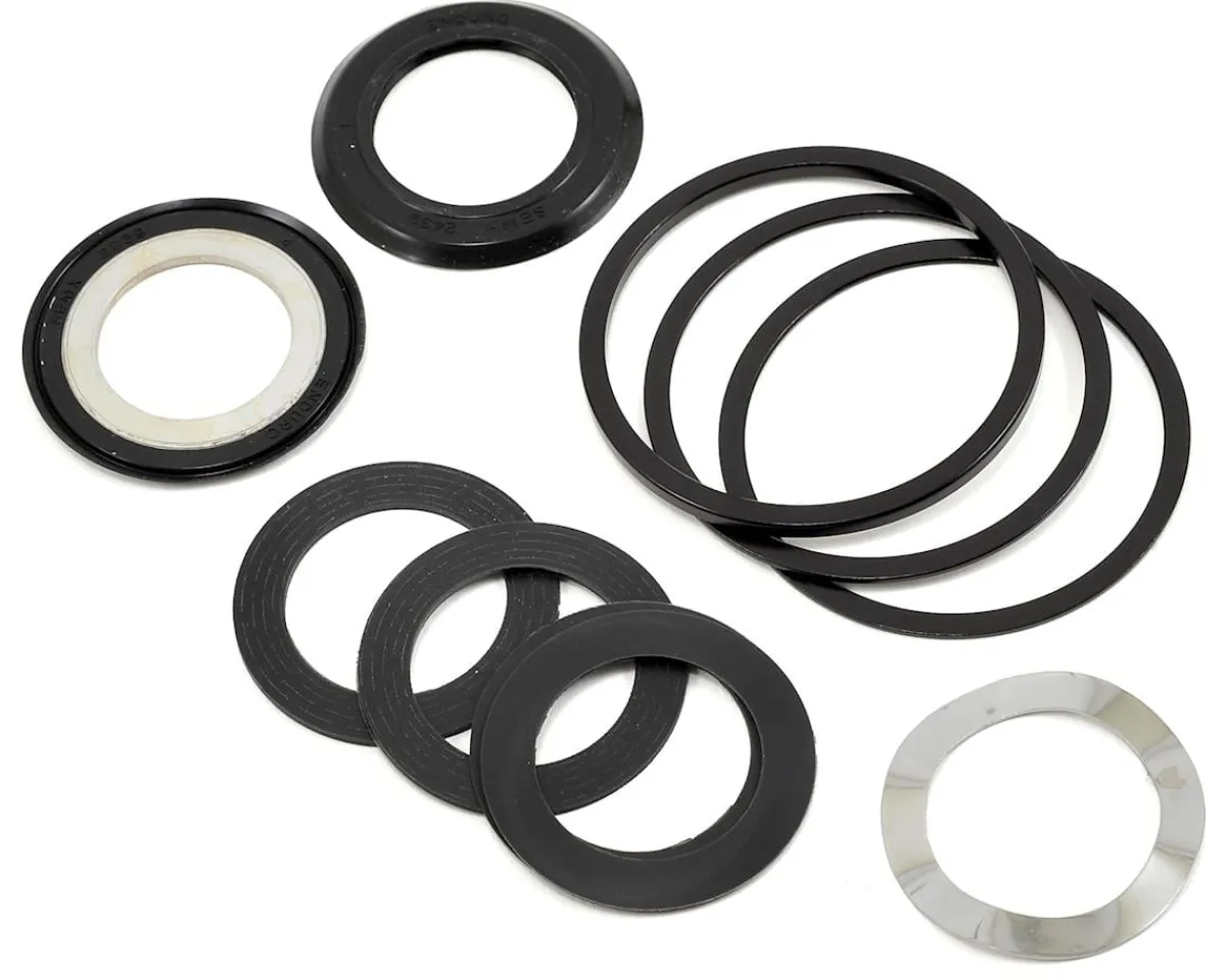 Wheels Manufacturing Bottom Brackets & Parts|MTB Bottom Bracket (Black) (BSA) (Angular Contact Bearings) (24mm/Shimano Spindle)