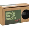 Wheels Manufacturing Bottom Brackets & Parts|Outboard Bottom Bracket (Black) (BB86/92) (24mm Spindle) (Angular Contact Bearings)