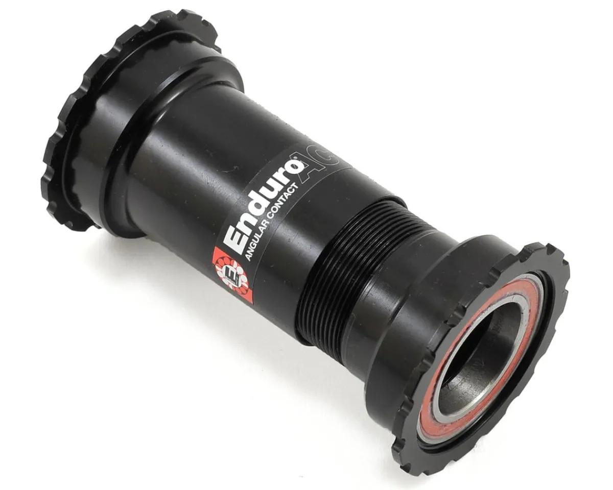 Wheels Manufacturing Bottom Brackets & Parts|Outboard Bottom Bracket (Black) (BB86/92) (24mm Spindle) (Angular Contact Bearings)