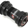 Wheels Manufacturing Bottom Brackets & Parts|Outboard Bottom Bracket (Black) (PF30) (68/73mm) (24mm Spindle) (Angular Contact Bearings)