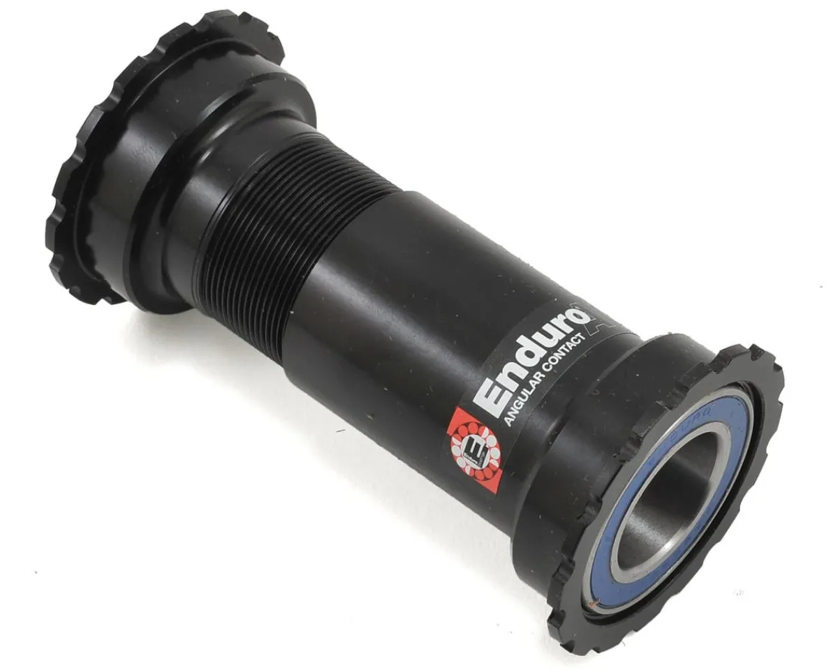 Wheels Manufacturing Bottom Brackets & Parts|Outboard Bottom Bracket (Black) (BB86/92) (SRAM Spindle) (Angular Contact Bearings)