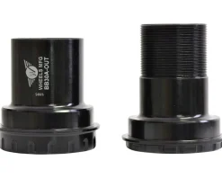 Wheels Manufacturing Bottom Brackets & Parts|Thread Together Bottom Bracket (Black) (BB30A) (24mm/Shimano Spindle)