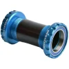 Wheels Manufacturing Bottom Brackets & Parts|Threaded External ABEC-3 Bottom Bracket (Teal) (BSA) (68/73/100) (SRAM DUB)