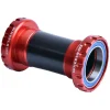 Wheels Manufacturing Bottom Brackets & Parts|Threaded External ABEC-3 Bottom Bracket (Red) (BSA) (68/73/100) (SRAM DUB)