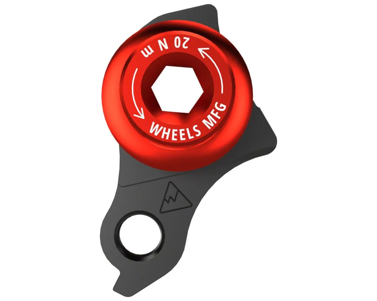 Wheels Manufacturing Derailleurs & Parts|Universal Derailleur Hanger 487 (Red) (UDH) (For Trek ABP MTB Frames)
