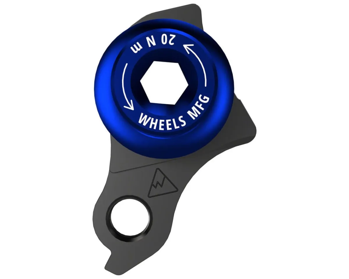 Wheels Manufacturing Derailleurs & Parts|Universal Derailleur Hanger 487 (Blue) (UDH) (For Trek ABP MTB Frames)