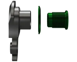 Wheels Manufacturing Derailleurs & Parts|Universal Derailleur Hanger 487 (Green) (UDH) (For Trek ABP MTB Frames)