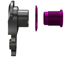 Wheels Manufacturing Derailleurs & Parts|Universal Derailleur Hanger 487 (Purple) (UDH) (For Trek ABP MTB Frames)