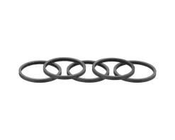 Whisky Parts Headsets & Spacers|UD Carbon Spacer (Matte Black) (5 Pack) (2.5mm)