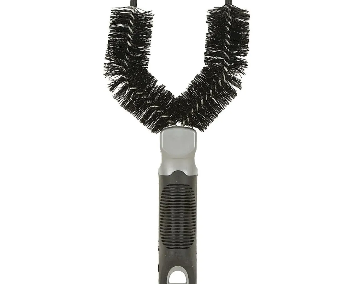 White Lightning Tools|Easy Clean Tire Brush, Black