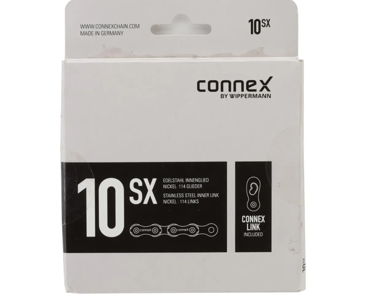 Wippermann Chains & Accessories|Connex 10SX Chain (Silver) (10 Speed) (114 Links)