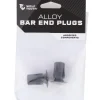 Wolf Tooth Components Handlebars|Alloy Bar End Plugs (Black)