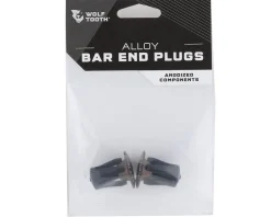 Wolf Tooth Components Handlebars|Alloy Bar End Plugs (Espresso)