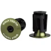 Wolf Tooth Components Handlebars|Alloy Bar End Plugs (Olive)