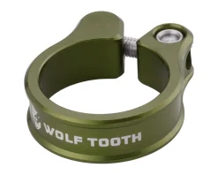 Wolf Tooth Components Seatposts & Clamps|Anodized Seatpost Clamp (Olive) (29.8mm)